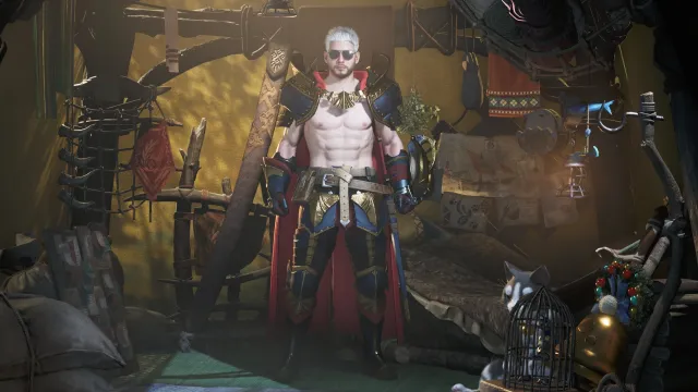 编辑大马士革盔甲 男性