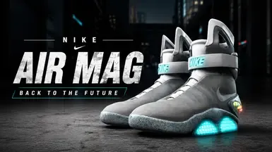 Nike Air Mag '回到未来' 鞋子 - 两只 V 码