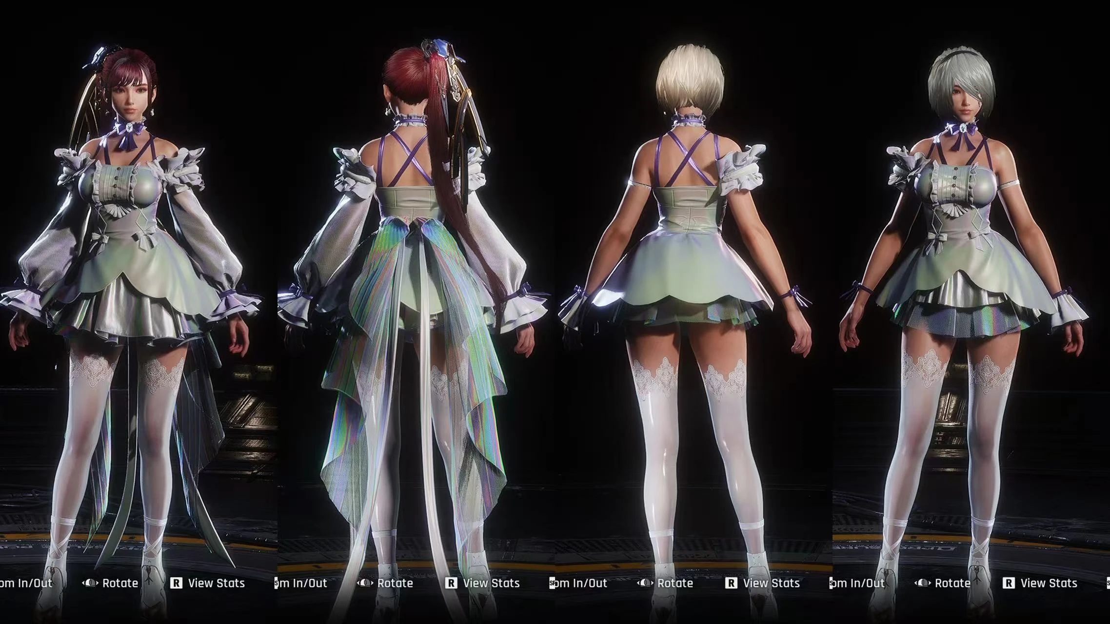 优雅连衣裙的简化版