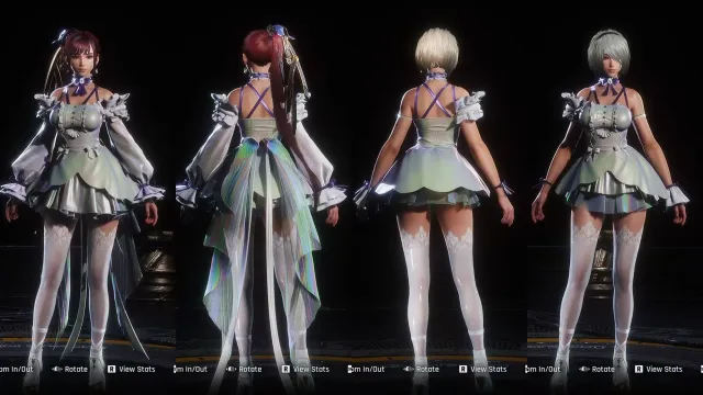 优雅连衣裙的简化版