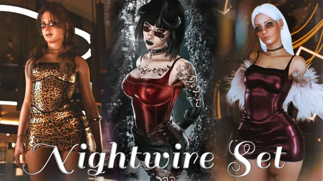 Nightwire连衣裙 - MASC FEM V (Archive XL)