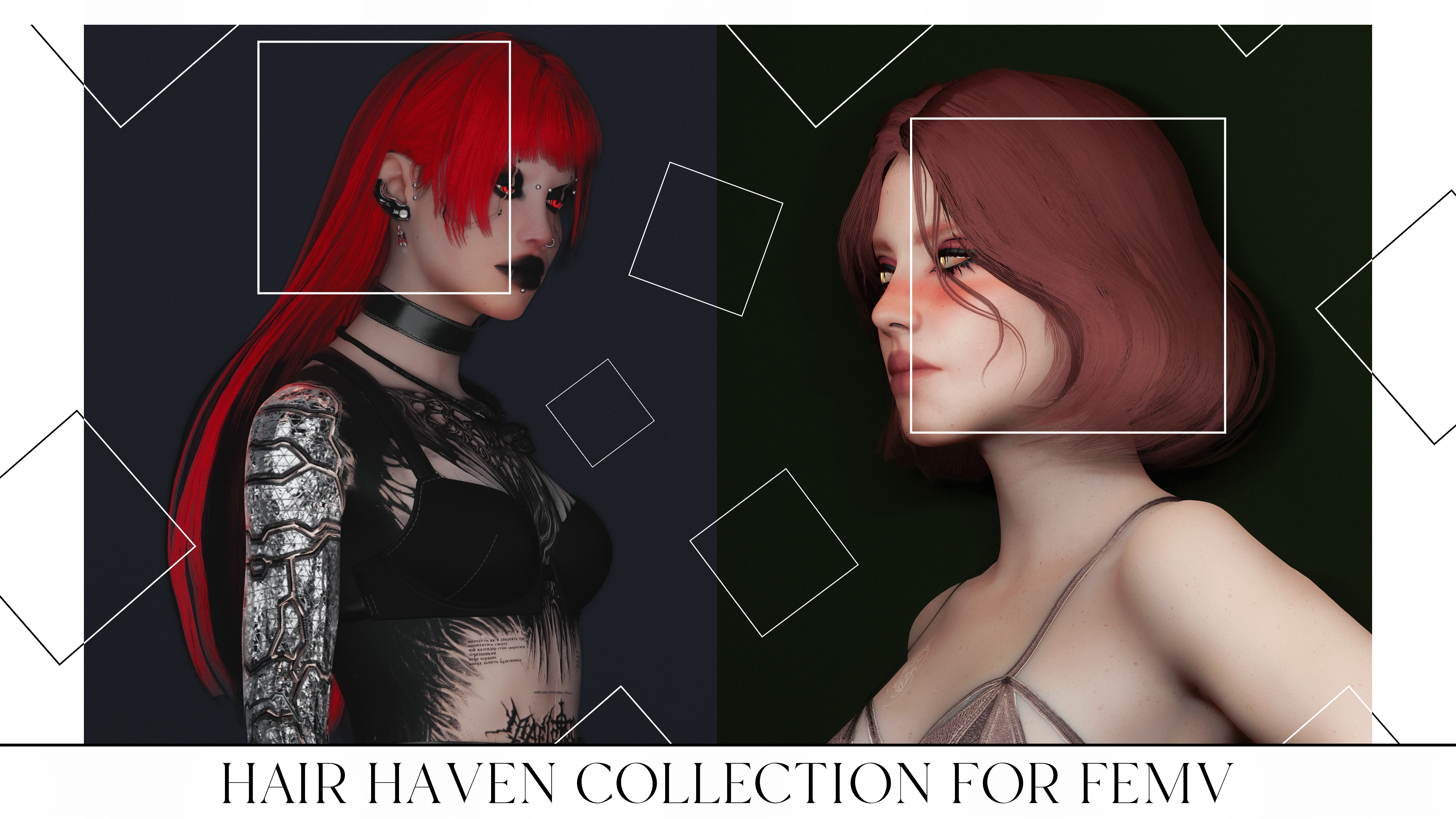 Hair Haven - FemV女性发型合集