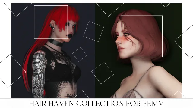 Hair Haven - FemV女性发型合集