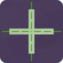 Centered Crosshair