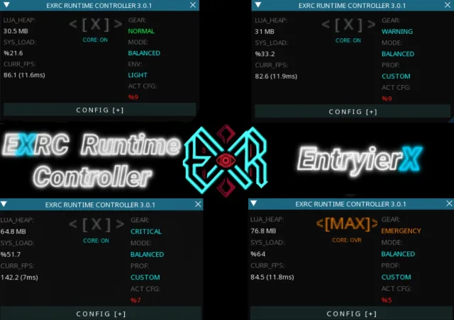 EXRC - 运行时控制器（减少卡顿 - 提升FPS稳定性）
