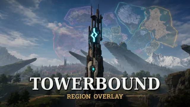 Towerbound地区总览 - 游戏内进度地图