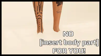 No (插入身体部位) For You - ArchiveXL 身体部位隐藏 - 兼容 2.3 版本