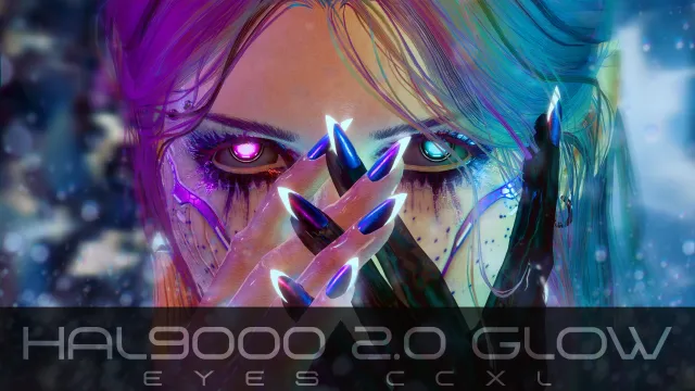 Hal9000眼睛2.0 - 发光CCXL