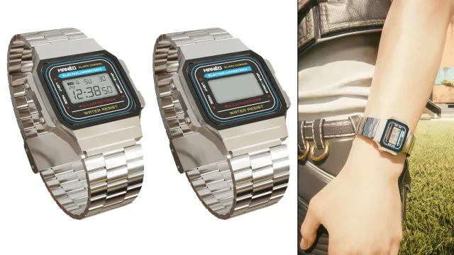 Maneo Retro Wrist Watch - Both V - ArchiveXL
