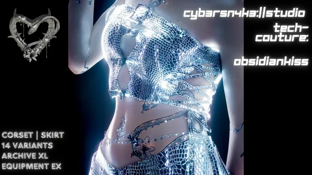 CYB3RSN4K3 _ tech-couture _ OBSIDIANKISS - ArchiveXL