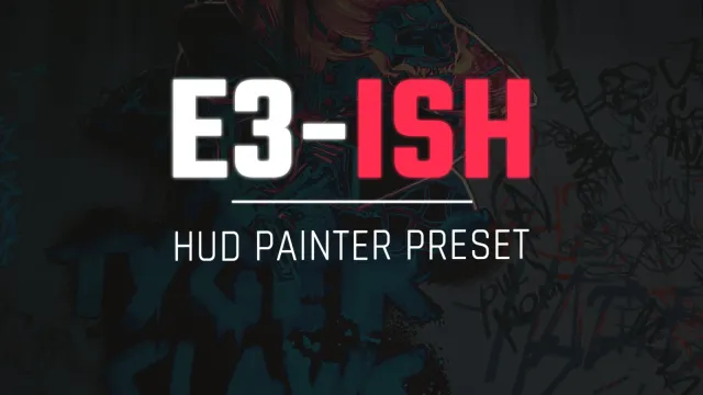 E3-ISH HUD绘制器的配色方案