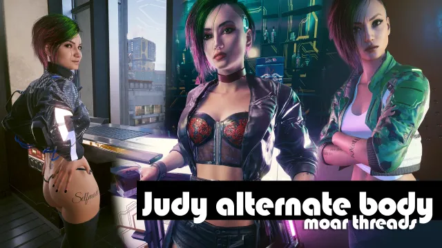Judy 替换身体 - 更多线程