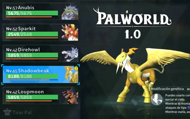 Digimon x Palworld Pegasusmon