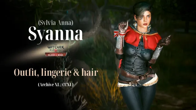 Syanna Outfit and Hair (Archive XL and CCXL)