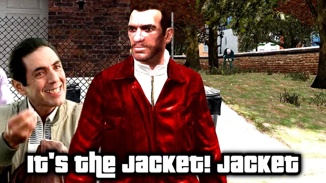 It's the jacket... jacket