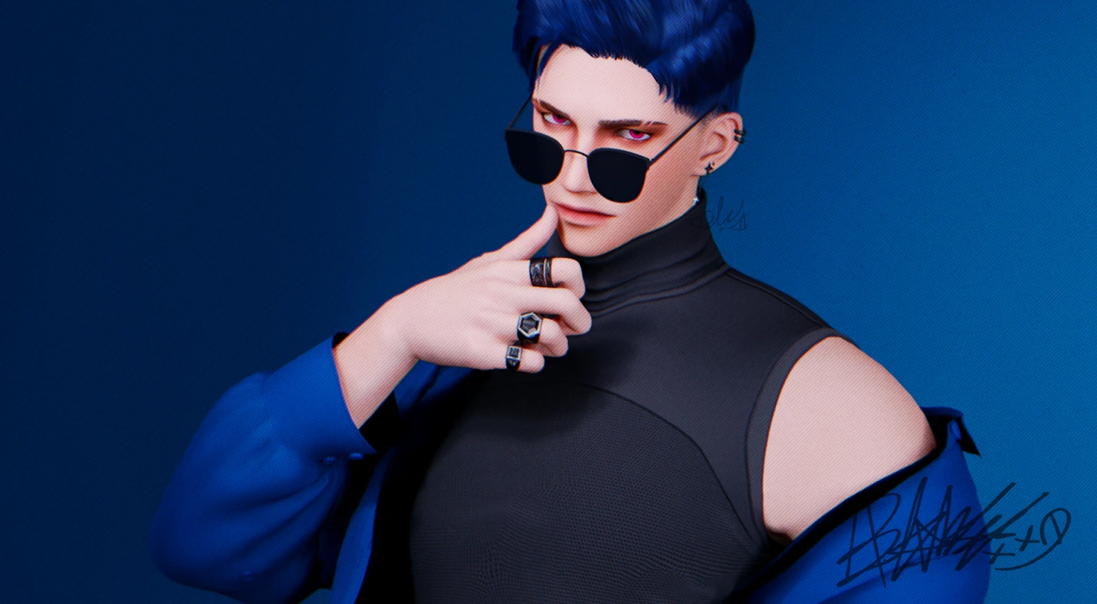 LeeHan2 - pose pack 1-13 (Both V)