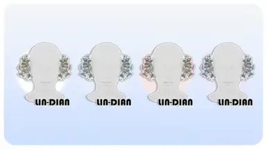 LIN-DIAN Baby's breath headpiece