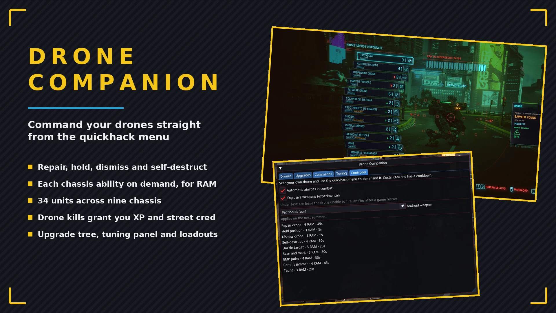 Drone Companion - Summon Combat Drones
