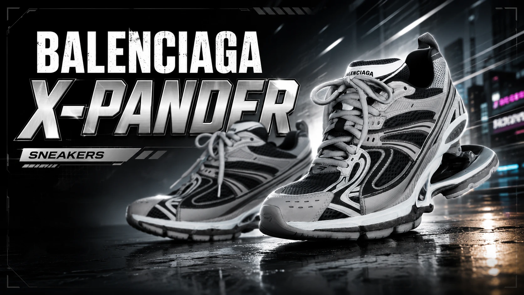 Balenciga X-Pander 运动鞋 - 女款