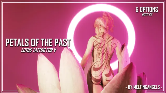 Petals of the Past - Lotus Tattoo for V