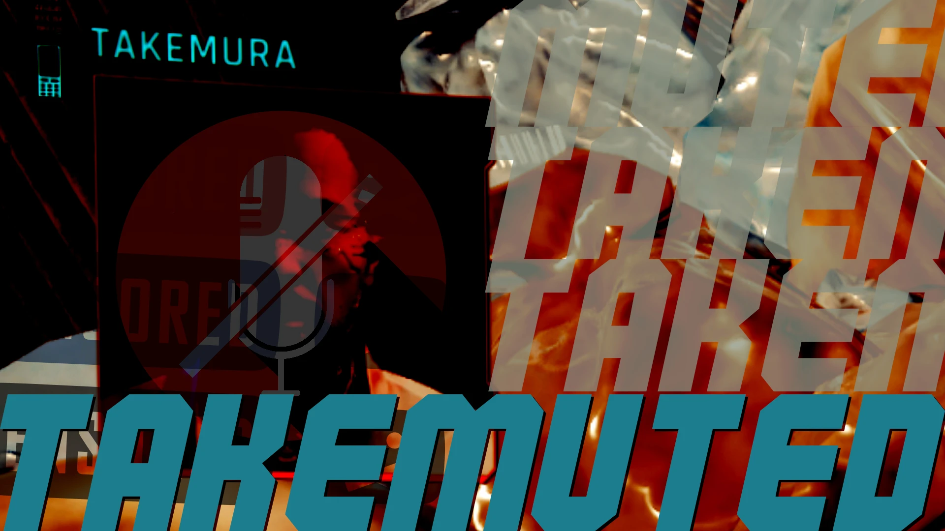 TAKEMUTED - 拒绝竹村的立体通话。