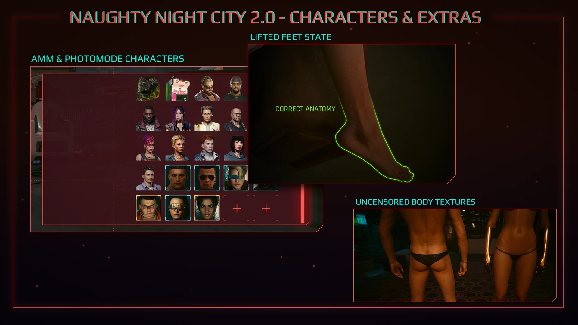 NNC 2.0 - Characters and Extras