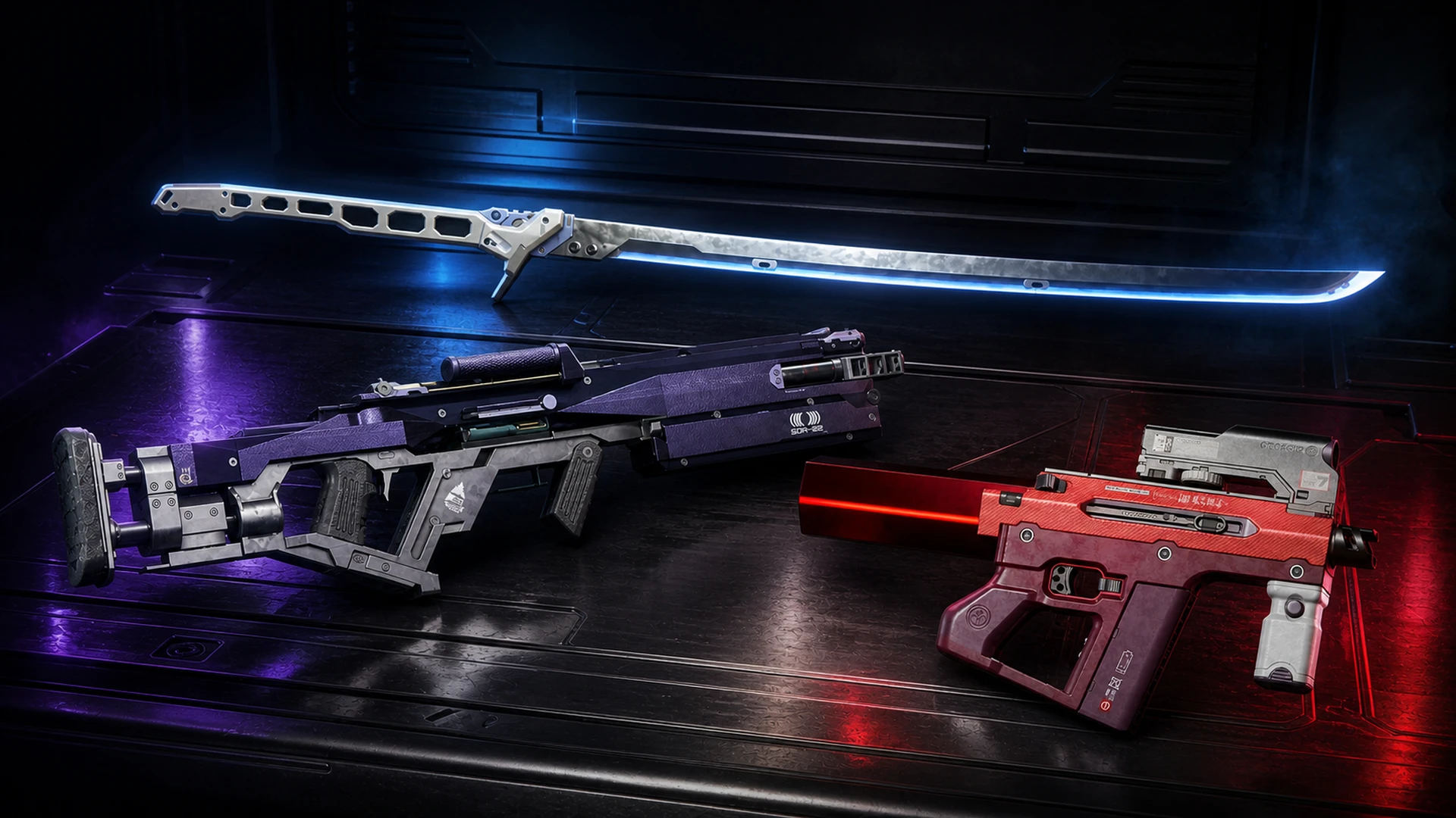 Super Space Merc V Infinity - Iconic Weapons