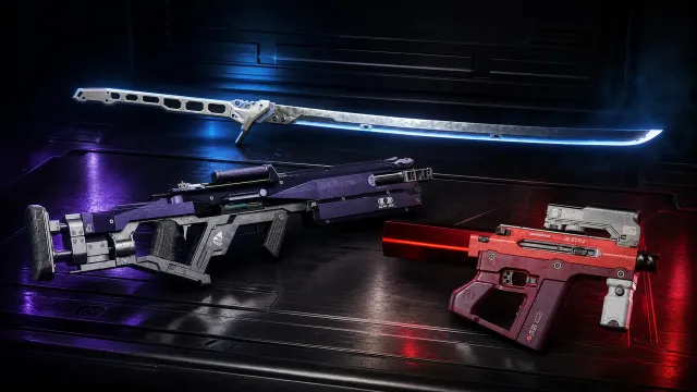 Super Space Merc V Infinity - Iconic Weapons