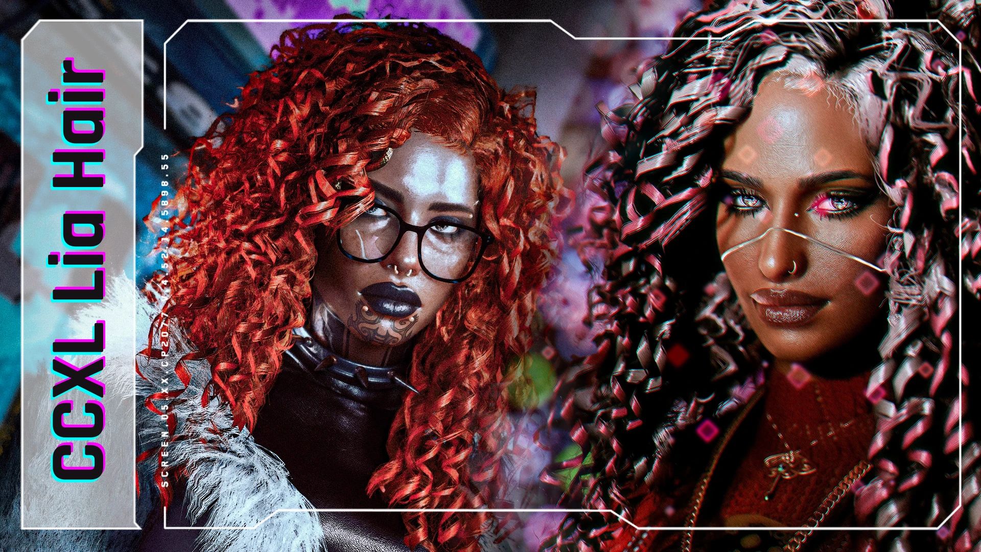 CCXL Lia Hair Curly Long (Both V)