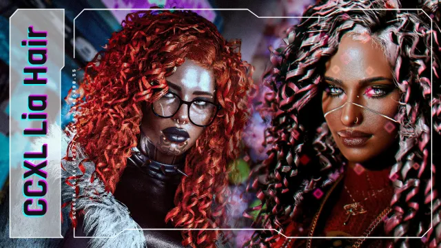 CCXL Lia Hair Curly Long (Both V)
