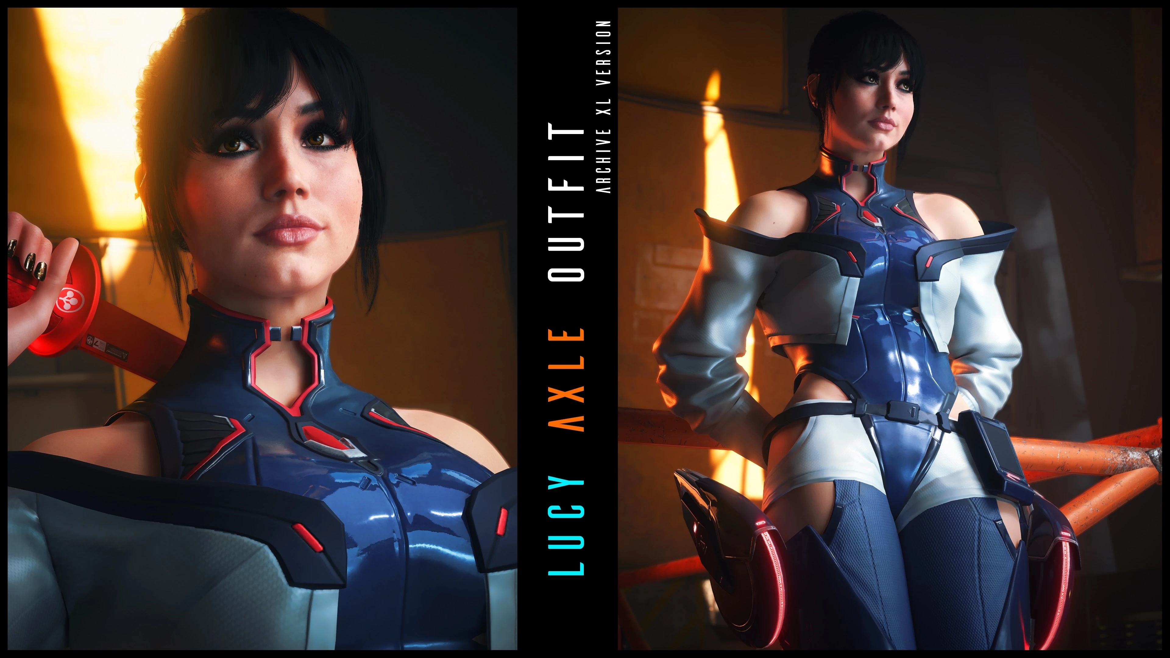Lucy Axle Outfit - Edgerunners - Archive XL