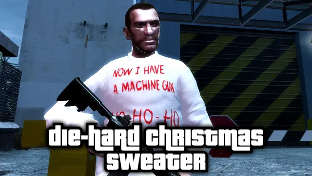 Die Hard Christmas Sweater