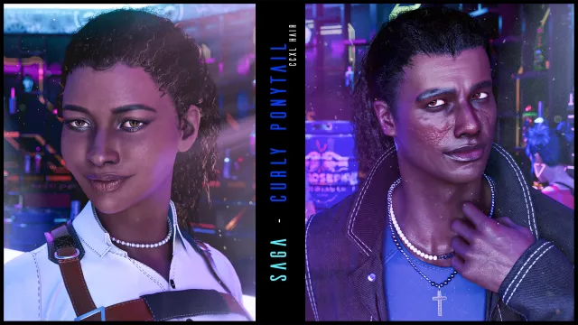 Saga - Curly Ponytail - CCXL Hair