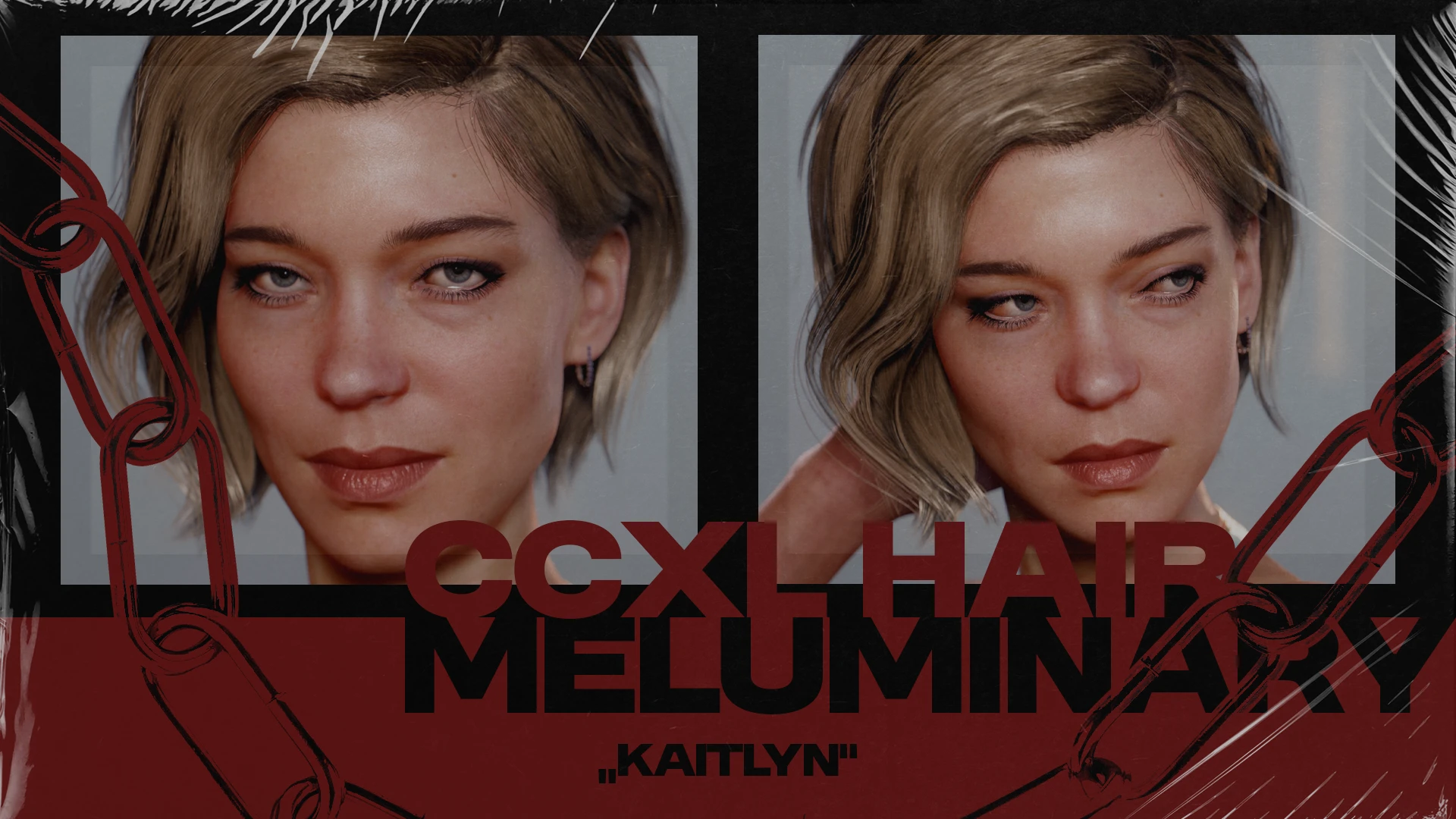 KAITLYN CROP BOB - CCXL 头发