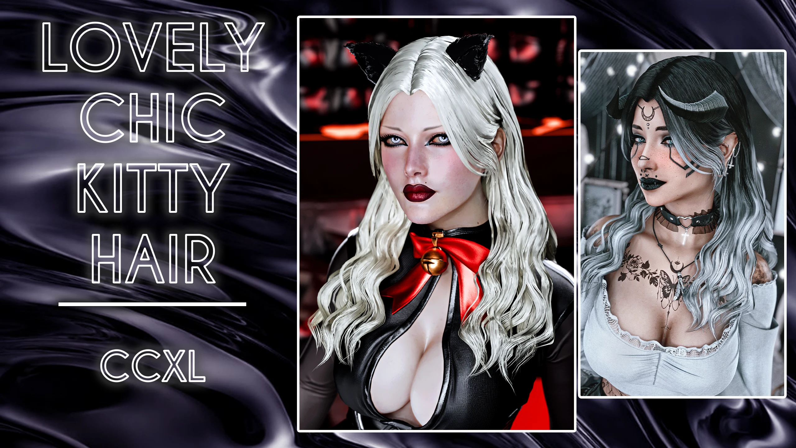 Lovely Chic Kitty Hair CCXL