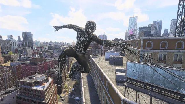 Symbiote New Red and Blue Suit