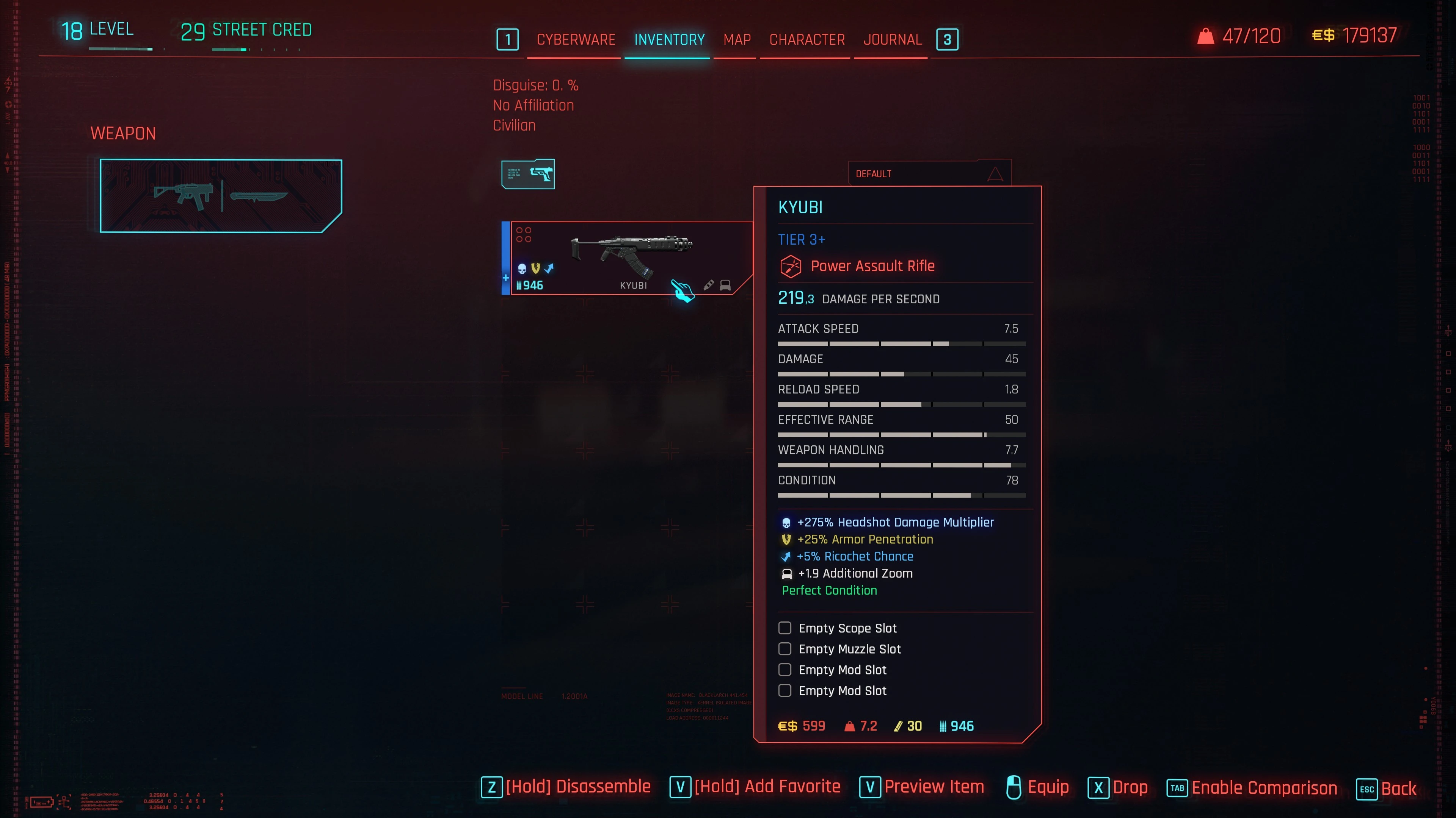 Hardcore22V3 真实感平衡调整