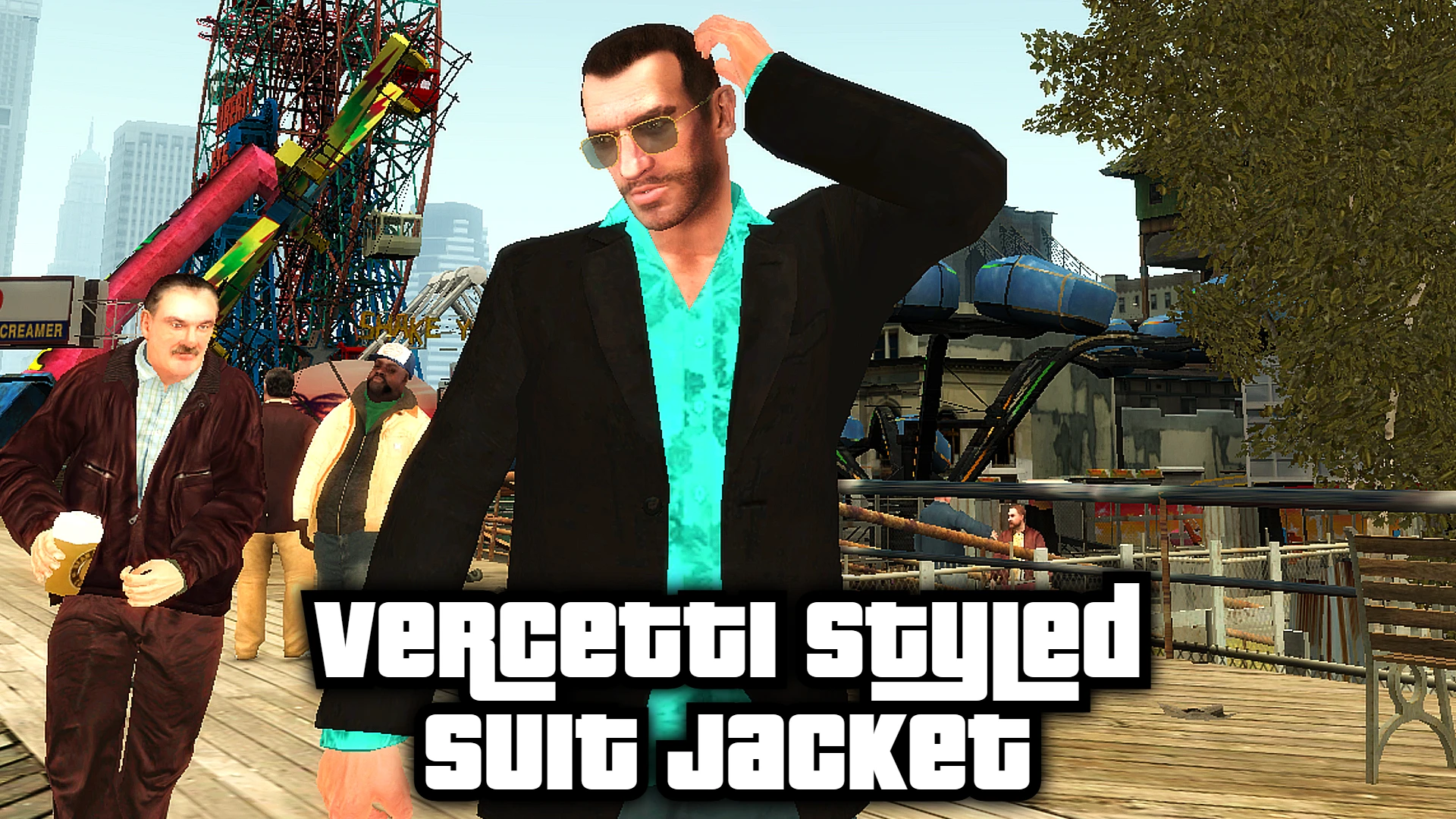 Vercetti Styled Suit Jacket