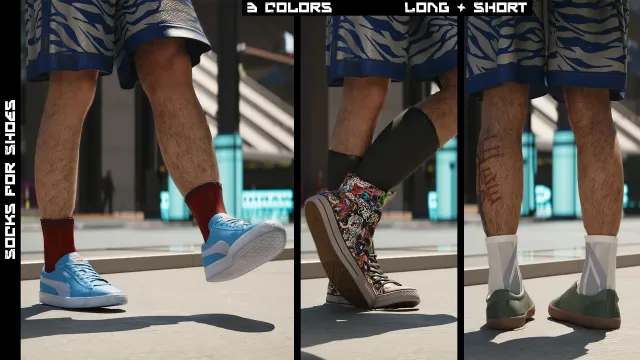 Socks for Shoes - MascV - ArchiveXL
