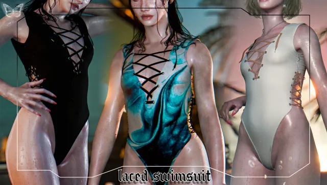 Axellysse - Laced Swimsuit