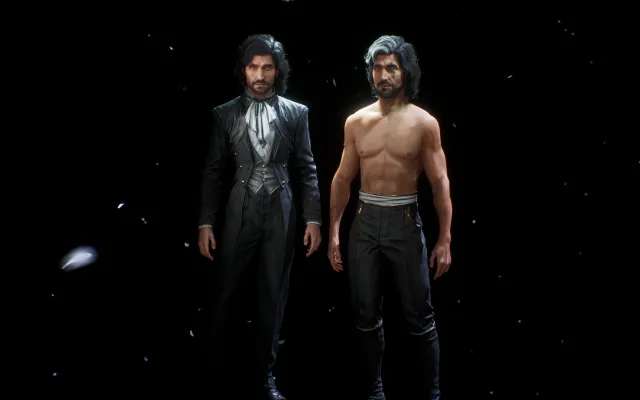 Chic and Shirtless - Verso