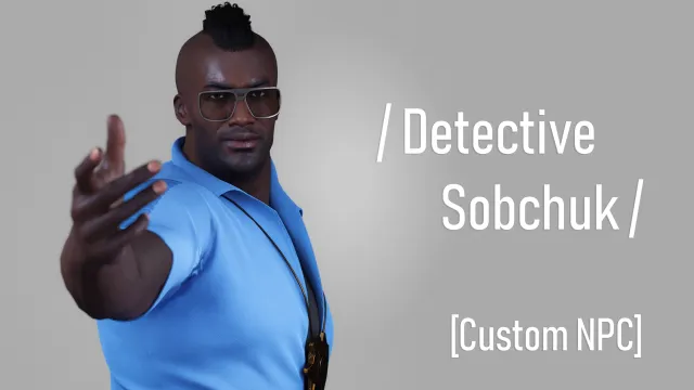 Detective Sobchuk - 自定义NPC(摄影模式 - AMM)