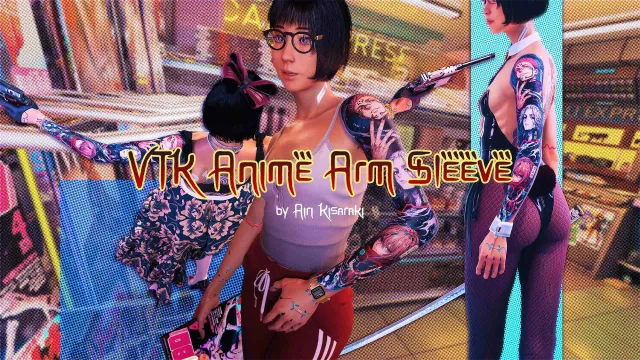 动漫臂套 - VTK FemV