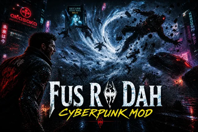 Fus Ro Dah - 赛博朋克2077龙吼模组