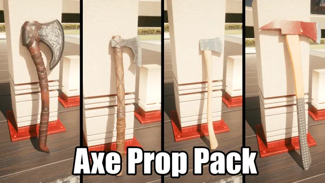 Axe道具包,适用于AMM和世界构建器