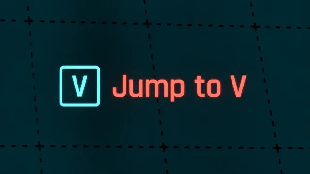 V跳转到V - 重新绑定世界地图以查找V