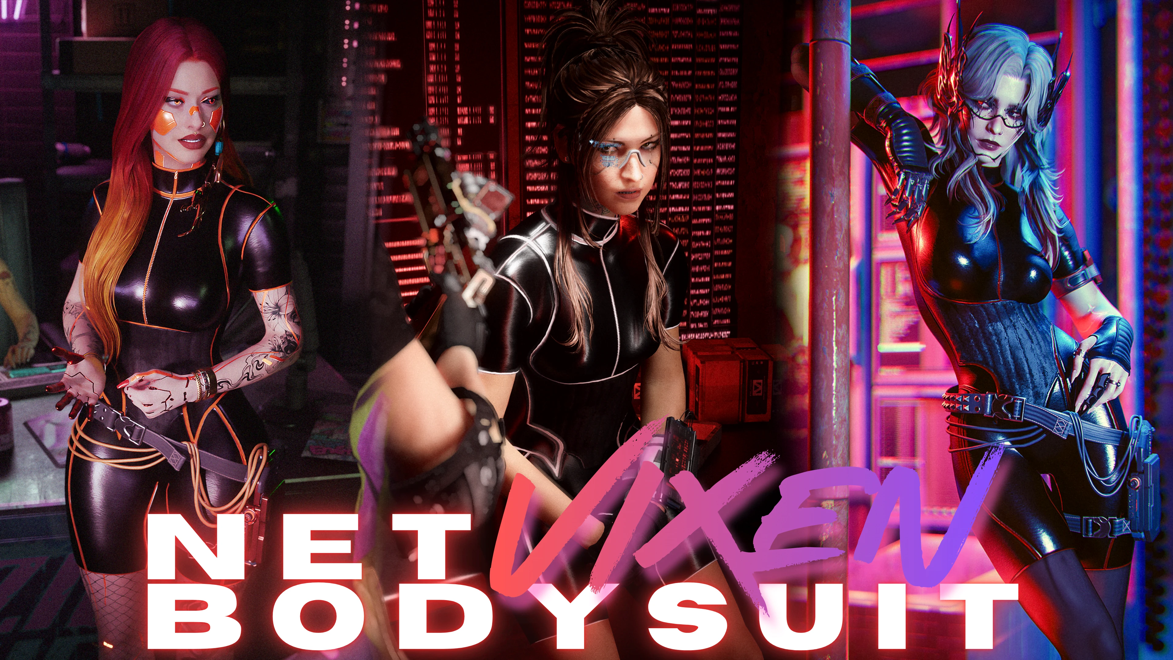 Net Vixen 紧身衣 by HERA - Archive XL