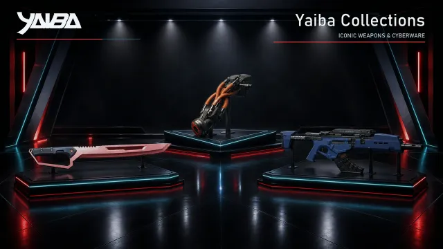 YAIBA收藏 - 标志性武器和腿部