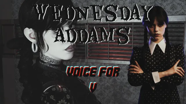 Wednesday Addams 配音(V 版)