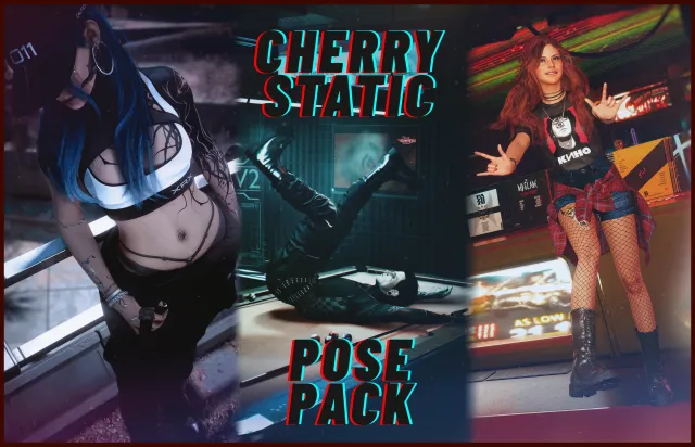 CHERRY STATIC - 姿势包
